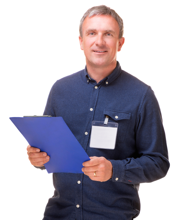 clipboard man